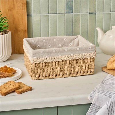 Emsan Olive Ekmek Sepeti 26 cm Bej
