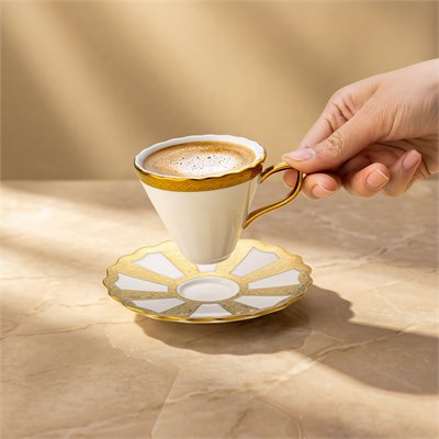 Emsan Royal 6 Kişilik Kahve Fincan Takımı 100 ml