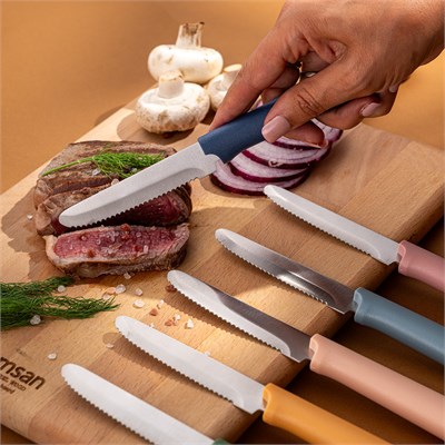 Emsan Rustik 6lı Steak Bıçak Seti