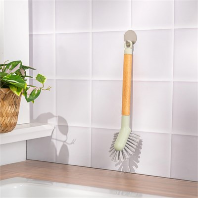 Emsan Rustik Bulaşık Fırçası Uzun 20 cm