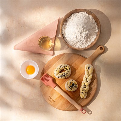 Emsan Rustik Silikon Yumurta Fırçası