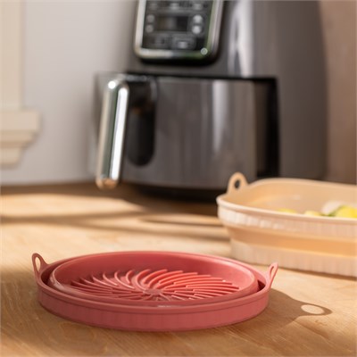 Emsan Rustik Yuvarlak Airfryer Kabı