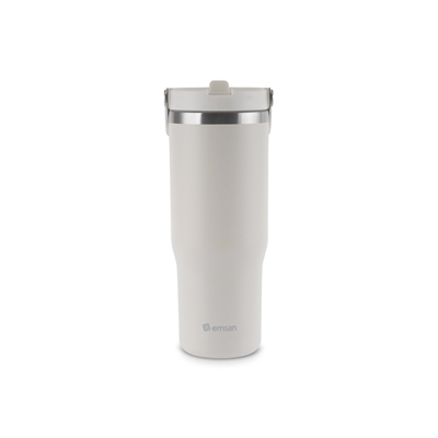 Emsan Star Ice Pipetli Çelik Sızdırmaz Termos 900 ml