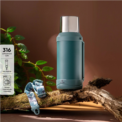 Emsan Thermafort Termos Beyaz 1500 ml
