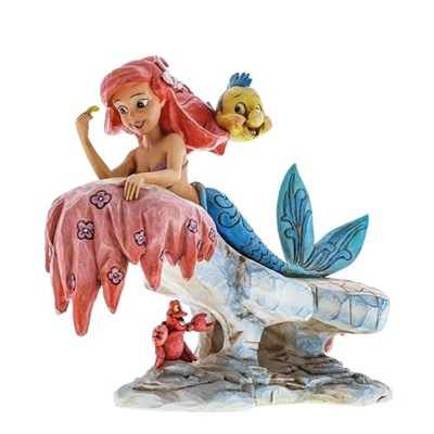 Enesco Disney geleneklerine göre 4037501 Dreaming Under The Sea Ariel