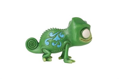 Enesco Jim Shore tarafından Disney Gelenekleri Koleksiyonu Karışık Pascal Bukalemun Heykelci- Taş Reçine El Boyalı Hazırlanmış Kol - Seçenekler: W6.5×H8.2×D4.5cm, W9.5×H13×D7.3cm, W13.8×H19.5×D10cm...