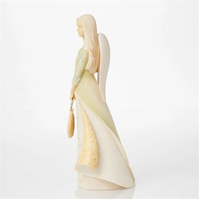 Enesco Temeller Emeklilik Melek Taşı Reçine Heykelcik, 22,8 cm