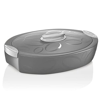 Enjoy TuttoCaldo Termal Servis Kabı 4 Litre - Gri