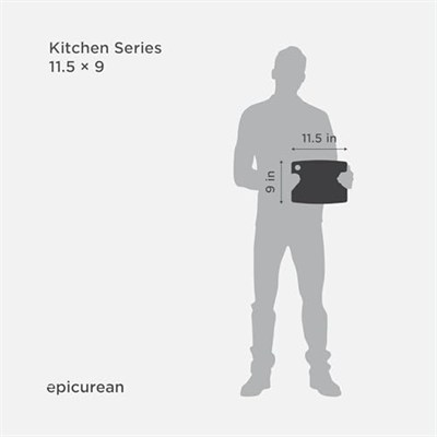 Epicurean Mutfak Serisi Kesme Tahtası, 11.5-inç x 9-İnç, Kayrak