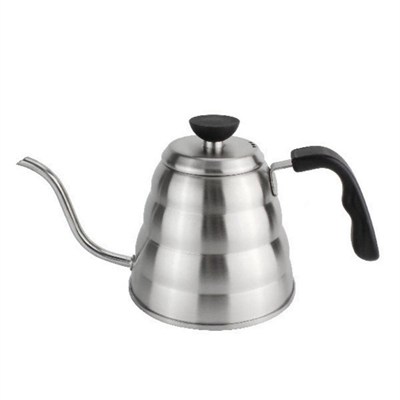 Epinox Barista Kahve Gooseneck Kettle - Çelik Kahve Demleme Dripper Kettle - İndüksiyonlu - Paslanmaz Çelik - 1200 ml