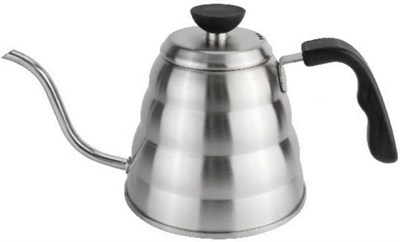 Epinox Barista Kahve Gooseneck Kettle - Çelik Kahve Demleme Dripper Kettle - İndüksiyonlu - Paslanmaz Çelik - 1200 ml