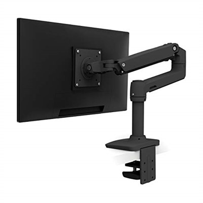Ergotron - LX Siyah Masa Monitör Kolu, Patentli Sabit Kuvvet Teknolojisine sahip Monitör Montajı, VESA Standardı ile 34 inçe  - Seçenekler: 40 inches, Side by Side, Standart, hohe Säule, 1 monitör....