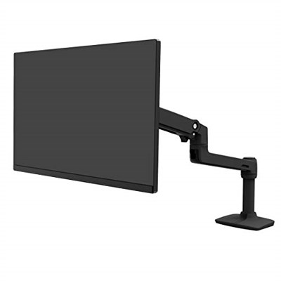 Ergotron - LX Siyah Masa Monitör Kolu, Patentli Sabit Kuvvet Teknolojisine sahip Monitör Montajı, VESA Standardı ile 34 inçe  - Seçenekler: 40 inches, Side by Side, Standart, hohe Säule, 1 monitör....