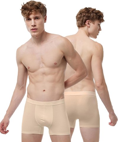 Erkek 2 li Pamuk Elastan Boxer 2M075