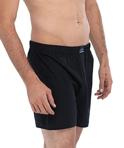 Erkek 3 Lü Geniş Kalıp%100 Pamuk Büyük Beden Boxer 3M024
