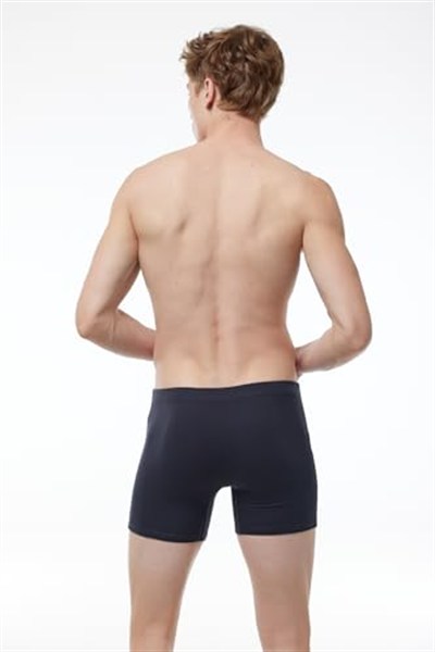 Erkek 6 Lı Pamuk Elastan Uzun Boxer 6M073