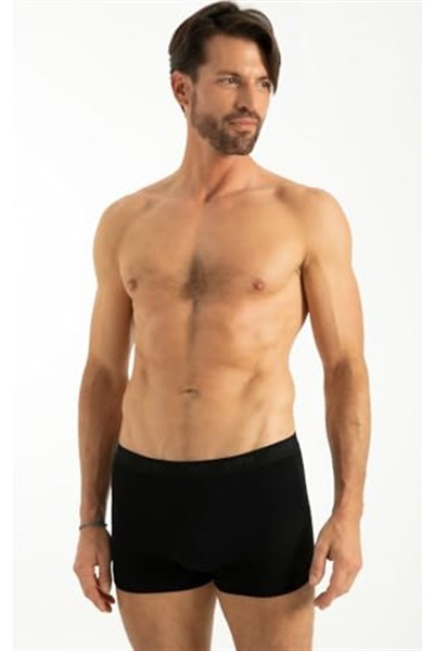 Erkek Antrasit Bambu Boxer Külot