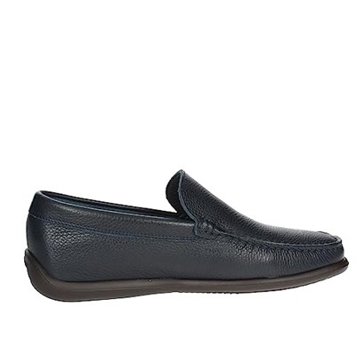Erkek Brio Klasik Ayakkabı 14T4 Frau BRIO Leather Blu