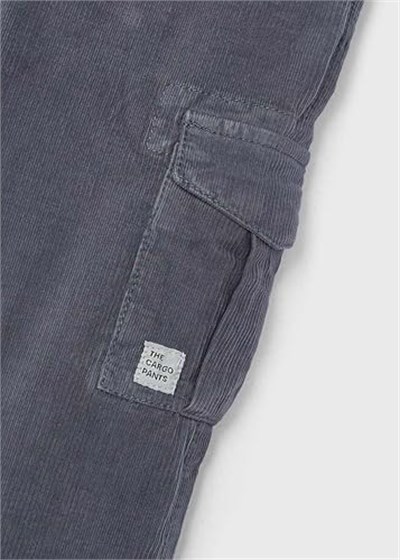 Erkek Çocuk Kargo Pantolon Gri 4535