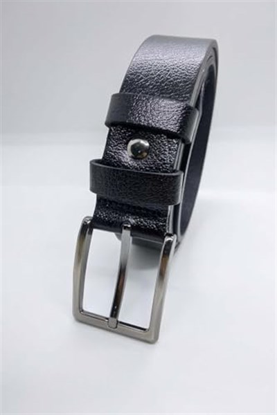 Erkek Hakiki Deri Kemer Siyah 135 CM gutieroNM-473