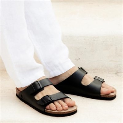 Erkek HAWAII G1043 M Terlik HAWAII G104365 Genuins Apure Black