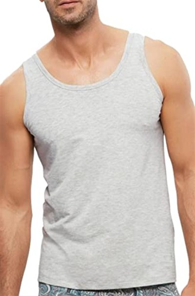 Erkek Koton Pamuklu Askılı Atlet 1001 (Beyaz / 2XL)