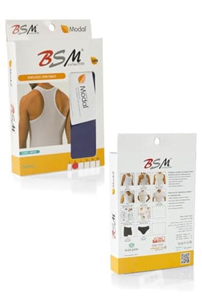 Erkek Lacivert Modal Yumuşak Nefes Alabilen Sporcu Atlet (XL, Lacivert)