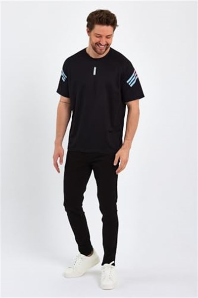 Erkek Nem Emici Hızlı Kuruma Atletik Teknik Performans Spor T-shirt