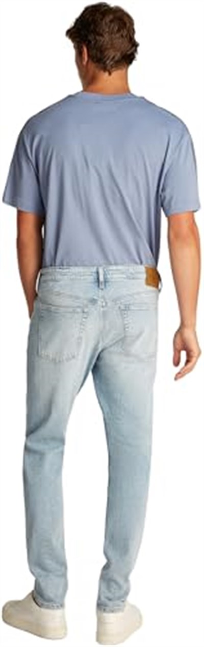Erkek Slim Taper Açık Mavi Jean Pantolon