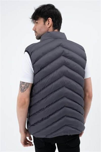 Erkek Su Geçirmez Şişme Yelek - Hafif ve Dayanıklı, Su İtici Özellikli, Fermuarlı Kapama - Waterproof-MM-288
