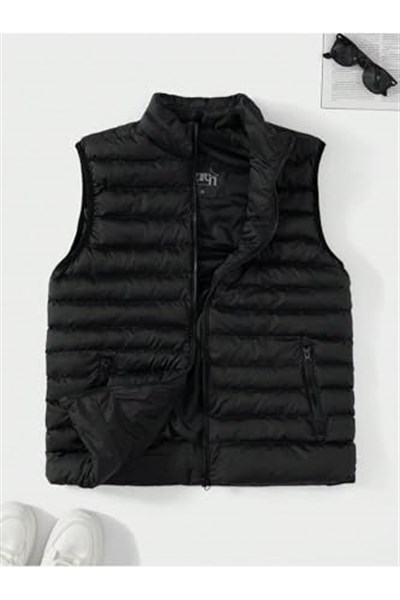 Erkek Su Geçirmez Şişme Yelek - Hafif ve Dayanıklı, Su İtici Özellikli, Fermuarlı Kapama - Waterproof-MM-927