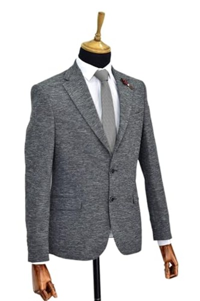Erkek Tek Spor Ceket Çift Yırtmaçlı BGL-ST03972
