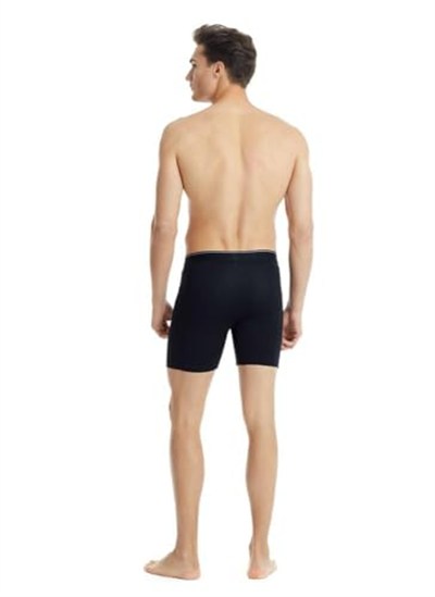 Erkek Tender Cotton Siyah Boxer C6T1N2O9