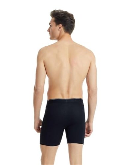 Erkek Tender Cotton Siyah Boxer C6T1N2O9