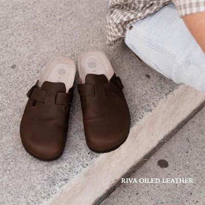 Erkek Terlik RIVA G104396 Genuins Apure Havana