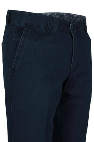 Erkek Yazlık Klasik Kot Pantolon Yan Cepli RAR01223