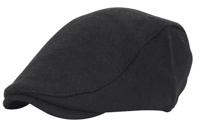 Erkek Yün Flat Cap Kasket Peaky Blinders Şapka