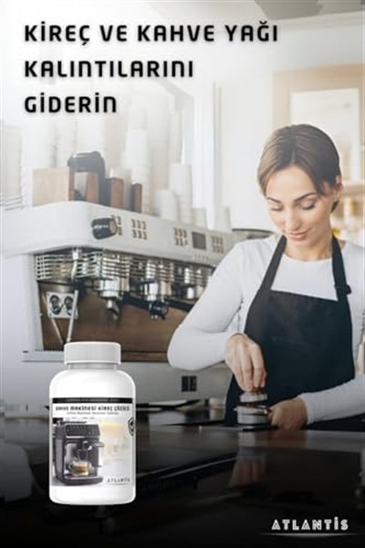 ERKOTECH Bosch Kahve Makinesi ve Su Isıtıcı Kireç Çözücü Sıvısı
