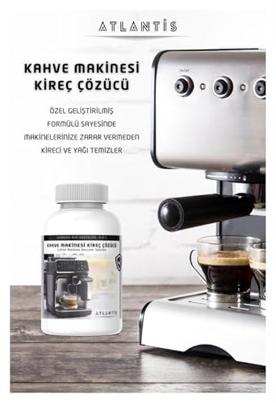 ERKOTECH Bosch Kahve Makinesi ve Su Isıtıcı Kireç Çözücü Sıvısı