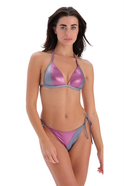 EROS Takçık kaplı Sabit askılı Bikini Set 24SW85025EST Bikini Takımı Kadın