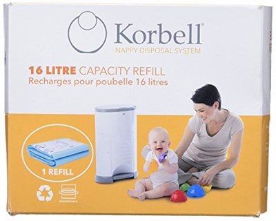 Ersatz Windeln Korbell Container (16 Liter) grün