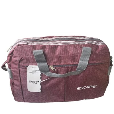 Escape Omuz ve El Askılı Çanta Spor Seyahat Su Geçirmez Yerli üretim Günlük Kullanım Büyük Boy 30x48cm Kırmızı