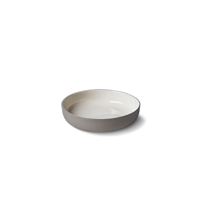 Esma Dereboy Capsule El Yapımı Porselen Küçük Boy Yuvarlak Kase 14 cm Siyah/Taş Rengi