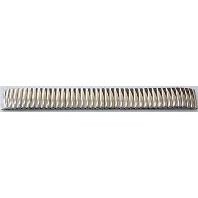 Esnek Yaylı Saat Kordonu Yaylı Metal Kordon 22mm Parlak Krom Esne
