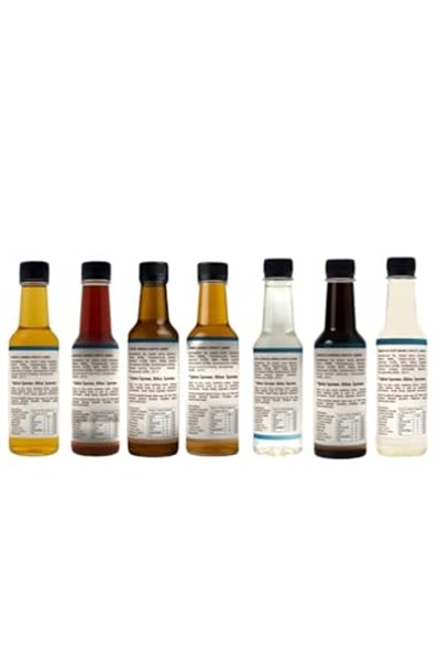 Esperado 7 Li Ekonomik Kahve & Kokteyl Şurup Seti - Şekersiz - 7 Adet X 250 ml