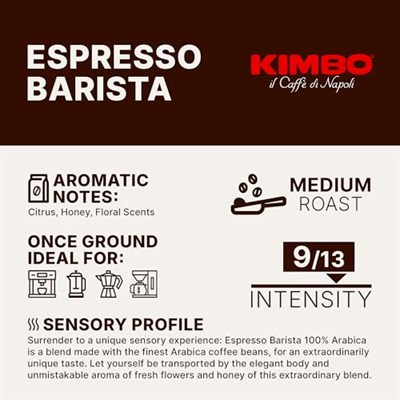 Espresso Barista 100% Arabica Çekirdek Kahve (1000 gr)