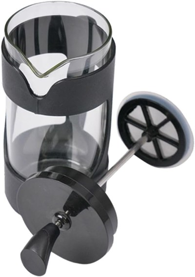 Espressolab French Press 350ml Paslanmaz Çelik Süzgeç Cam Gövde