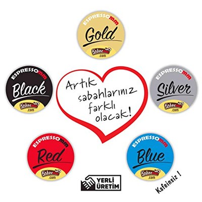 ESPRESSOMM® KARIŞIK KAPSÜL KAHVE (10 ADET) - Tchibo Kapsül Kahve Makineleri ile Uyumlu