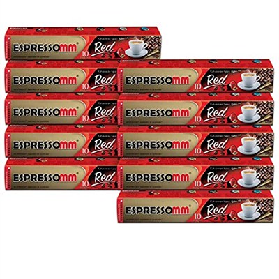 ESPRESSOMM® RED KAPSÜL KAHVE (100 ADET) - NESPRESSO® UYUMLU*
