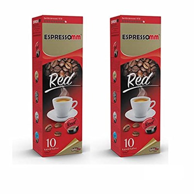 ESPRESSOMM® RED KAPSÜL KAHVE (20 ADET) - Tchibo Kapsül Kahve Makineleri ile Uyumlu